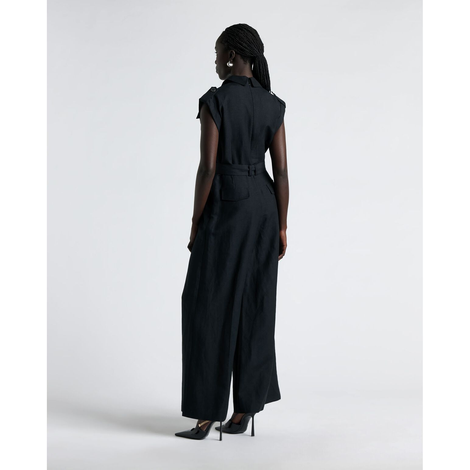 Cue black jumpsuit store